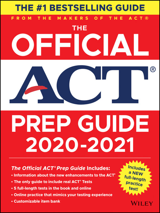 Title details for The Official ACT Prep Guide 2020-2021 by ACT - Available